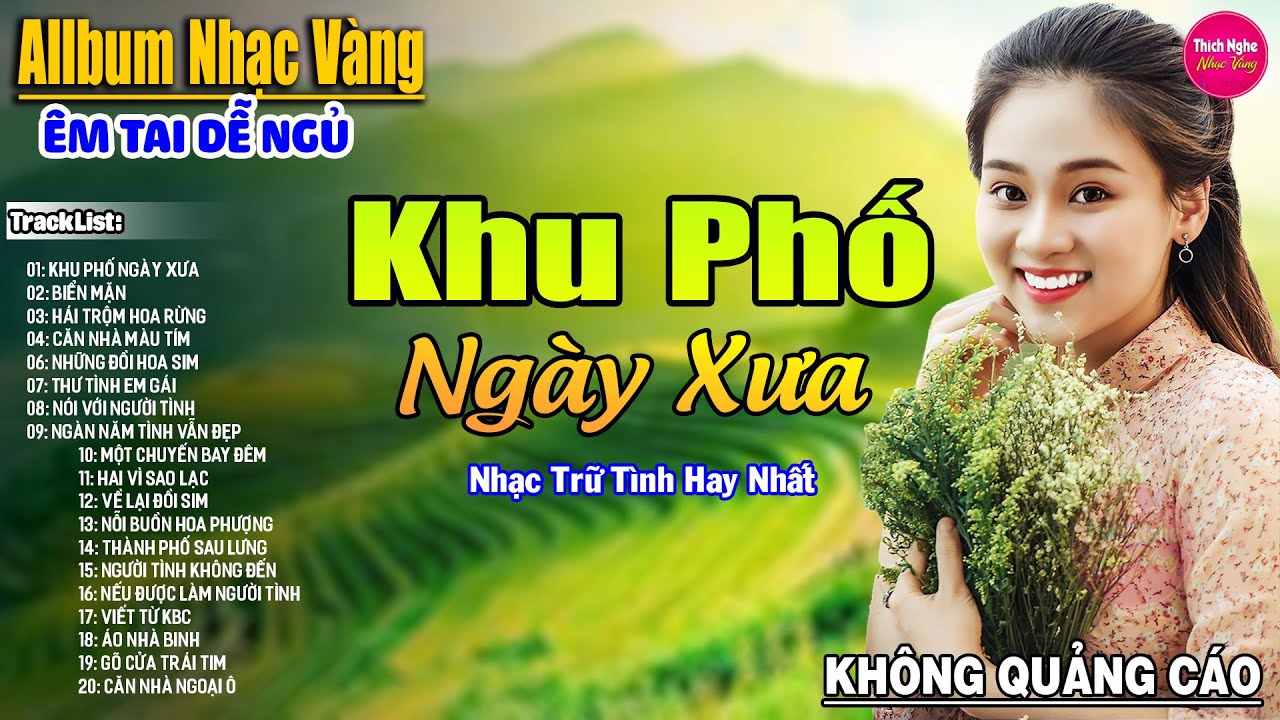 Khu Phố Ngày Xưa ➤ LK Nhạc Vàng Xưa Hay Nhất Nhẹ Nhàng Sâu Lắng, Nghe Thử Một Lần Bạn Sẽ Nghiện