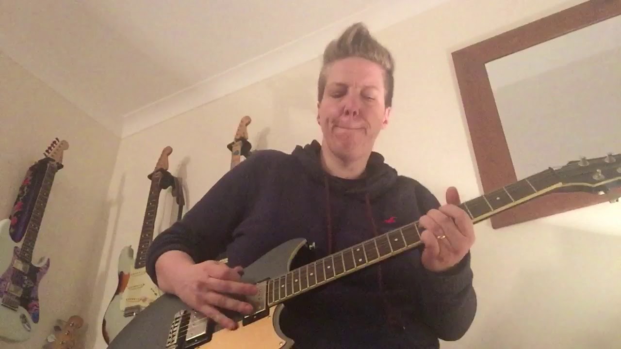 Yamaha Revstar RS820CR Rusty Rat demo (via Line6 Helix Placater