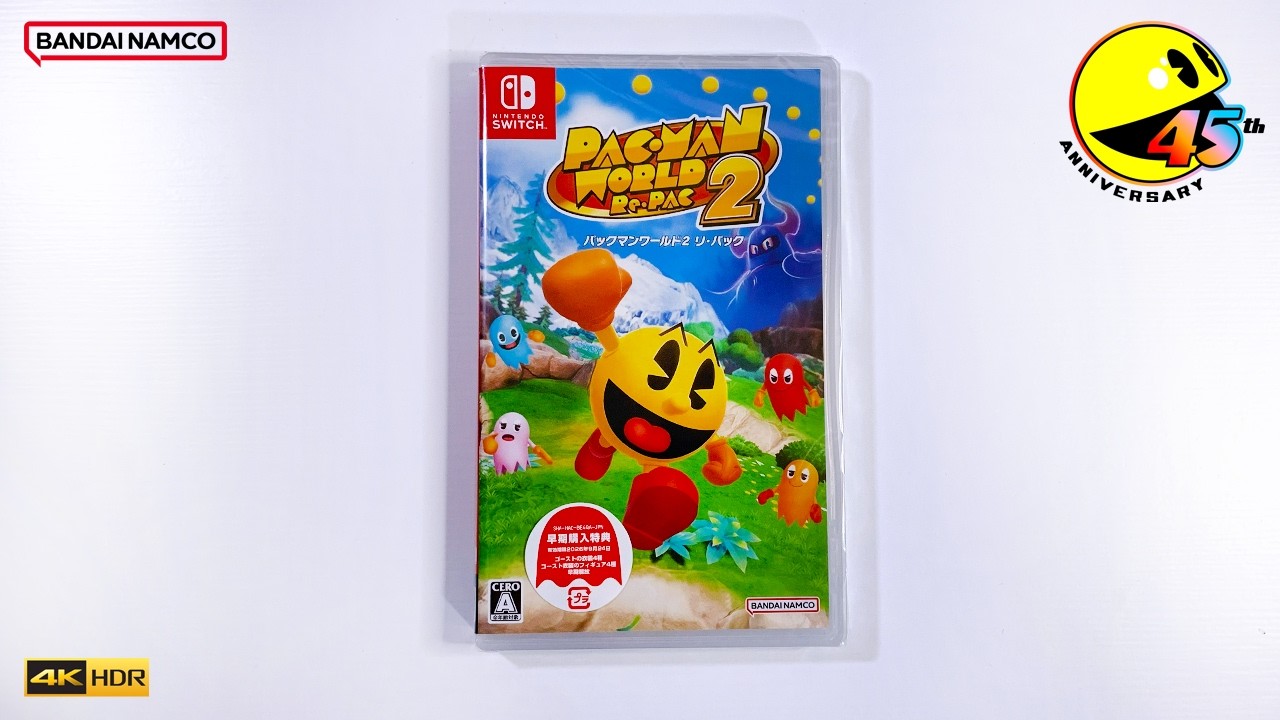 PAC-MAN WORLD 2 Re-PAC Unboxing (Nintendo Switch) - YouTube