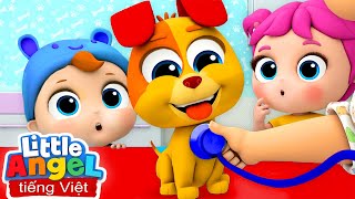 Chú Chó Bingo | Bingo Đến Thăm Bác Sĩ Thú Y | Little Angel Tiếng Việt