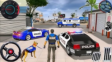 Police Car Chase Simulator 3D Game - Real Cop Cars Driving Simulator 2025 - Android GamePlay