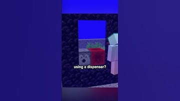 can you create a portal underwater?