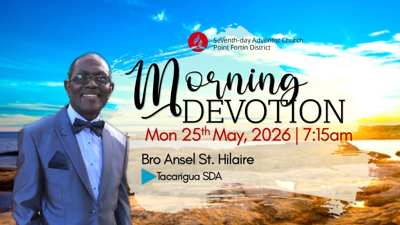 Monday Morning Devotion || 25th May 2026 || 7:15am