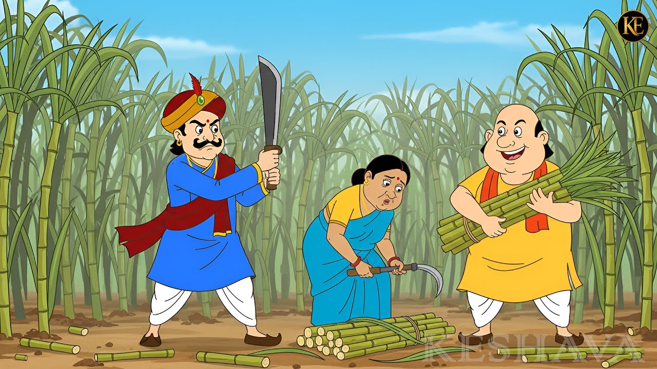 আখের ক্ষেতে রাজা-রানির পরিশ্রম | Gopal Bhar - গোপালভাঁড় | New Episode 2026