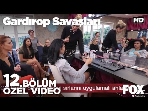 Gül Gölge Saygı, Makyaj Sırlarını Uygulamalı Anlatıyor...Gardırop Savaşları 12.Bölüm