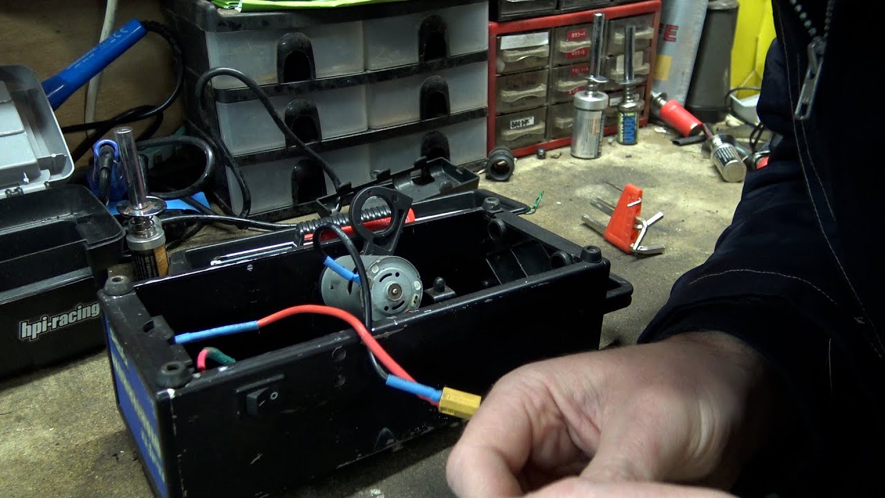 Kyosho Half 8 Starter Box Repair! Burnt Out Motor!!! YouTube