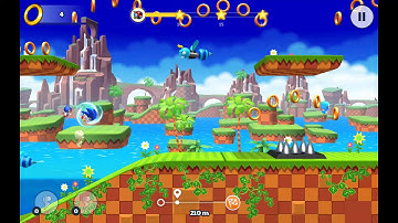 Sonic Runners Adventure #1 Green Hill 1-6