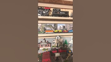My N scale shelf layout #nscale #shelfs #layout #train