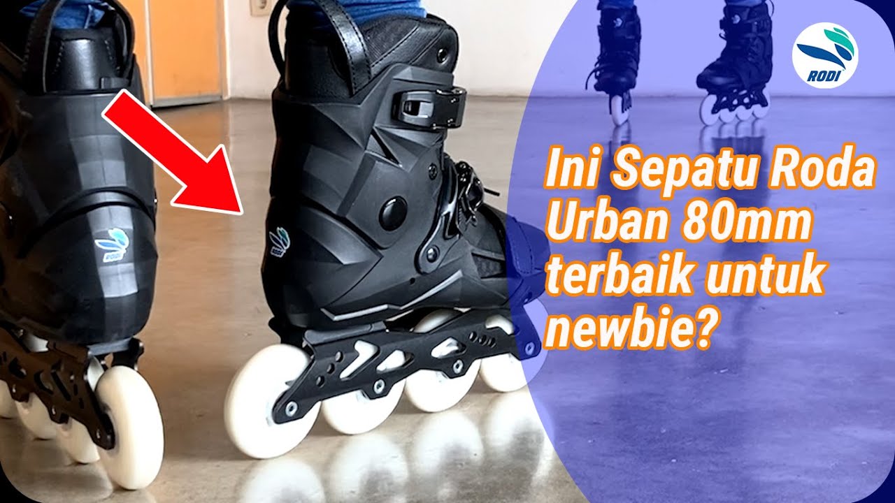 Sepatu Roda Rodi Rodi Praba - Sepatu Roda Inline Skate Urban Fixed Size 80mm dengan ...