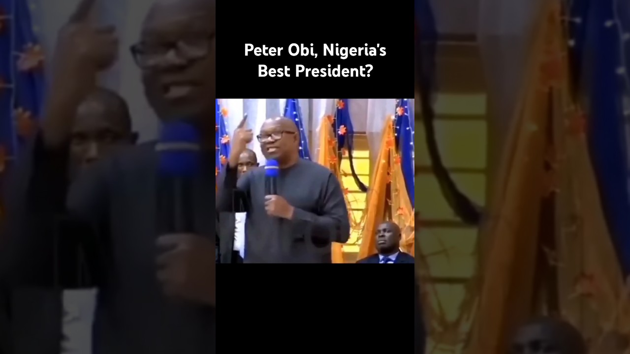 Peter Obi Speaks: The President Nigeria Never Had ⁉ 