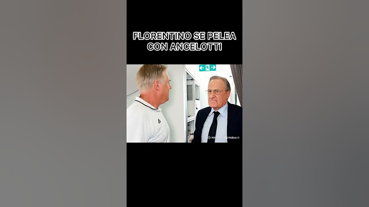 FLORENTINO SE PELEA CON ANCELOTTI 😱 #ancelotti #realmadrid #realmadridfc #realmadrd