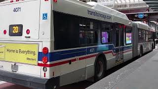 CTA Bus and a train Action on Downtown (17) it's been a minute