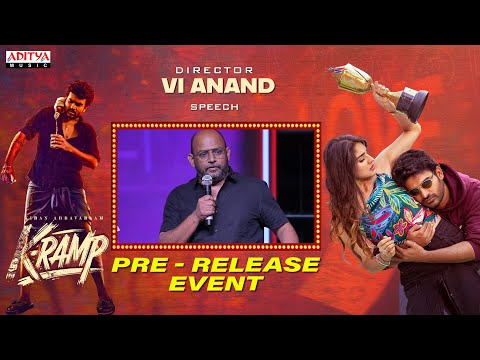 Director Vi Anand Speech at K-Ramp Heavy Rampage Event | Kiran Abbavaraam, Yukti Thareja - ADITYAMUSIC