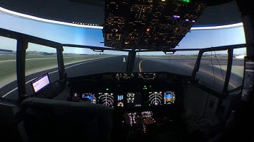 180 degree Projector curved screen by Immersive display pro -Prepar3D V4.1