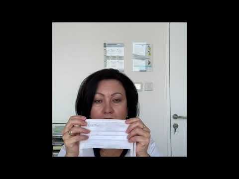 КАК ПРАВИЛЬНО НАДЕВАТЬ МАСКУ?