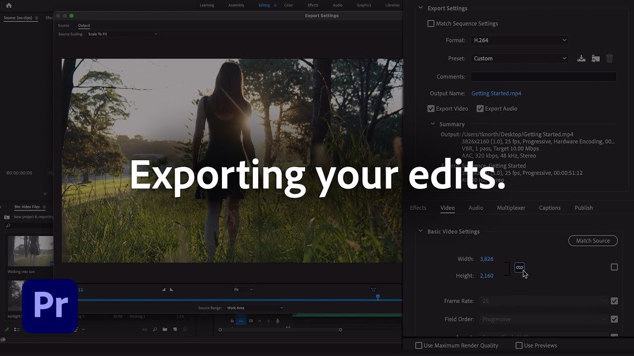 How to export videos in any format