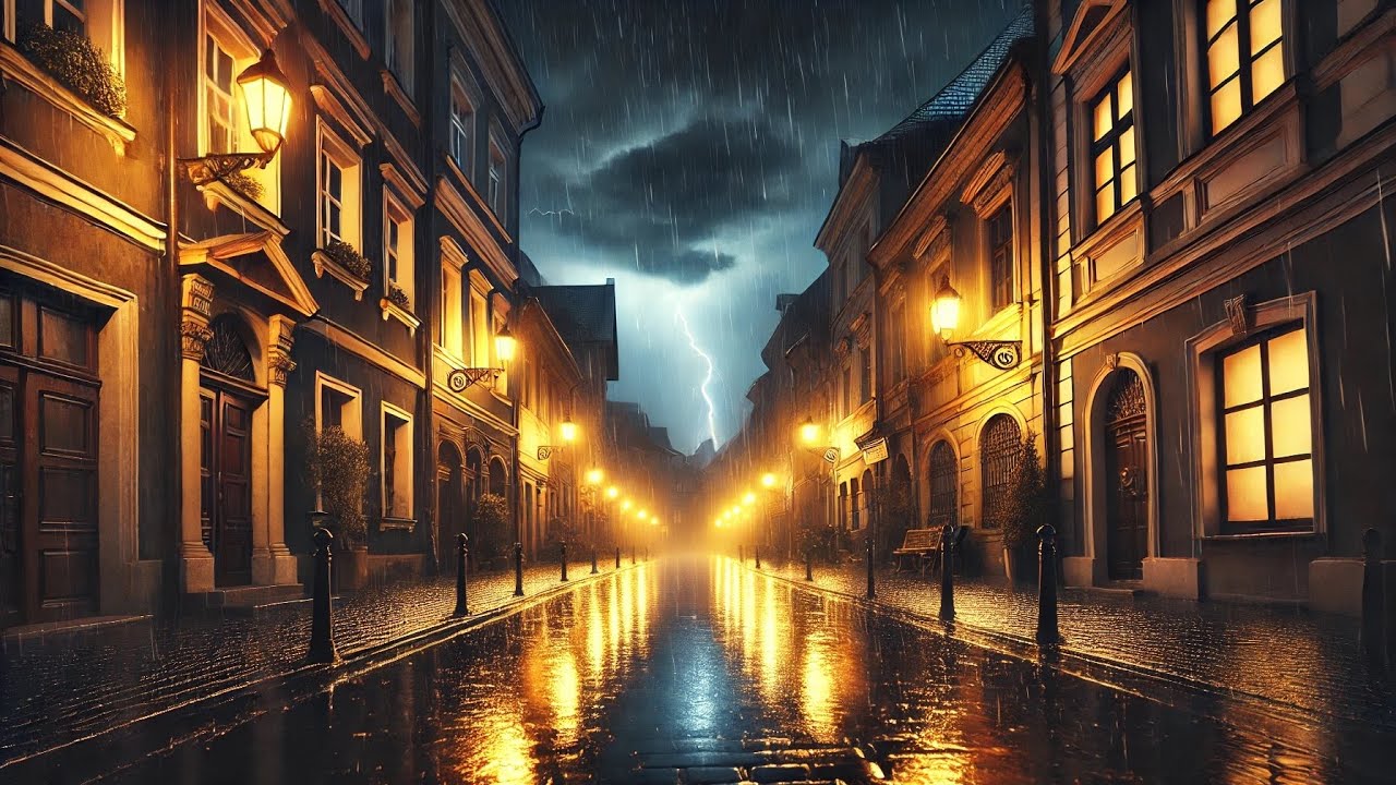 🔦 "Under the Lightning's Gaze – A Haunting Western Storm"