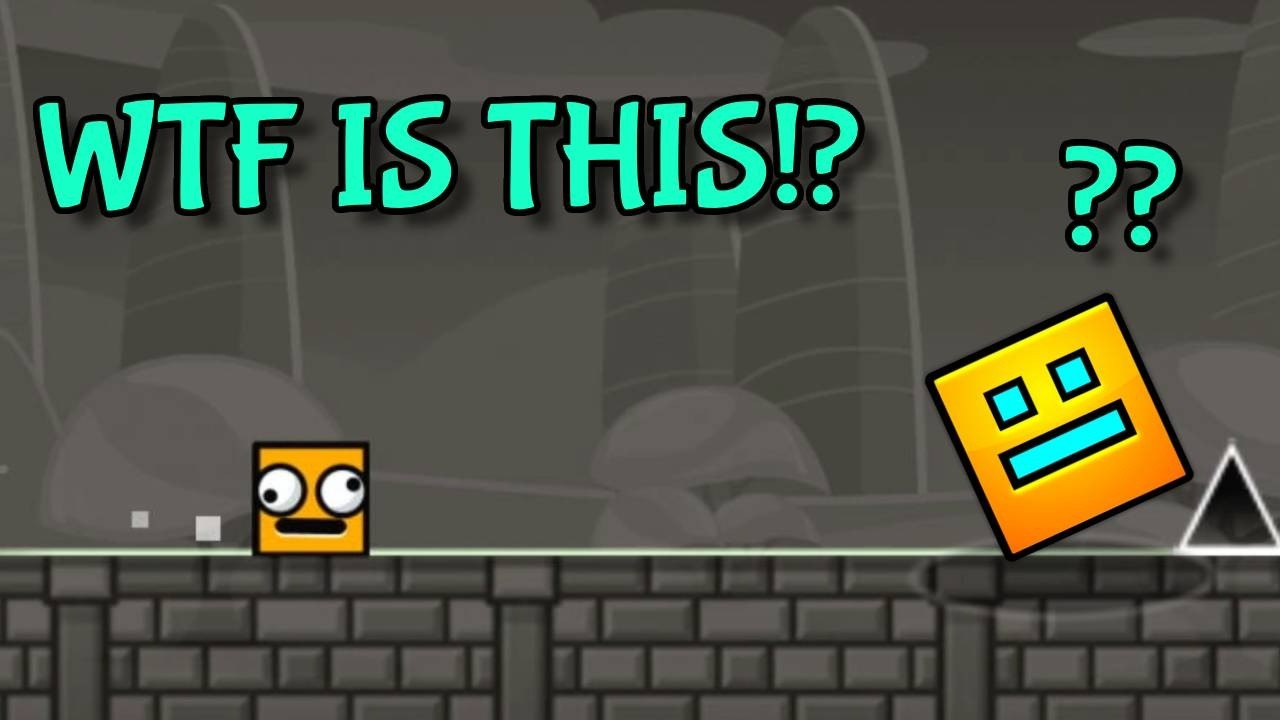 WHAT IS THIS GEOMETRY DASH RIP-OFF!? - YouTube