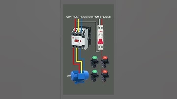 Control motor from 2 places @CNC Electric