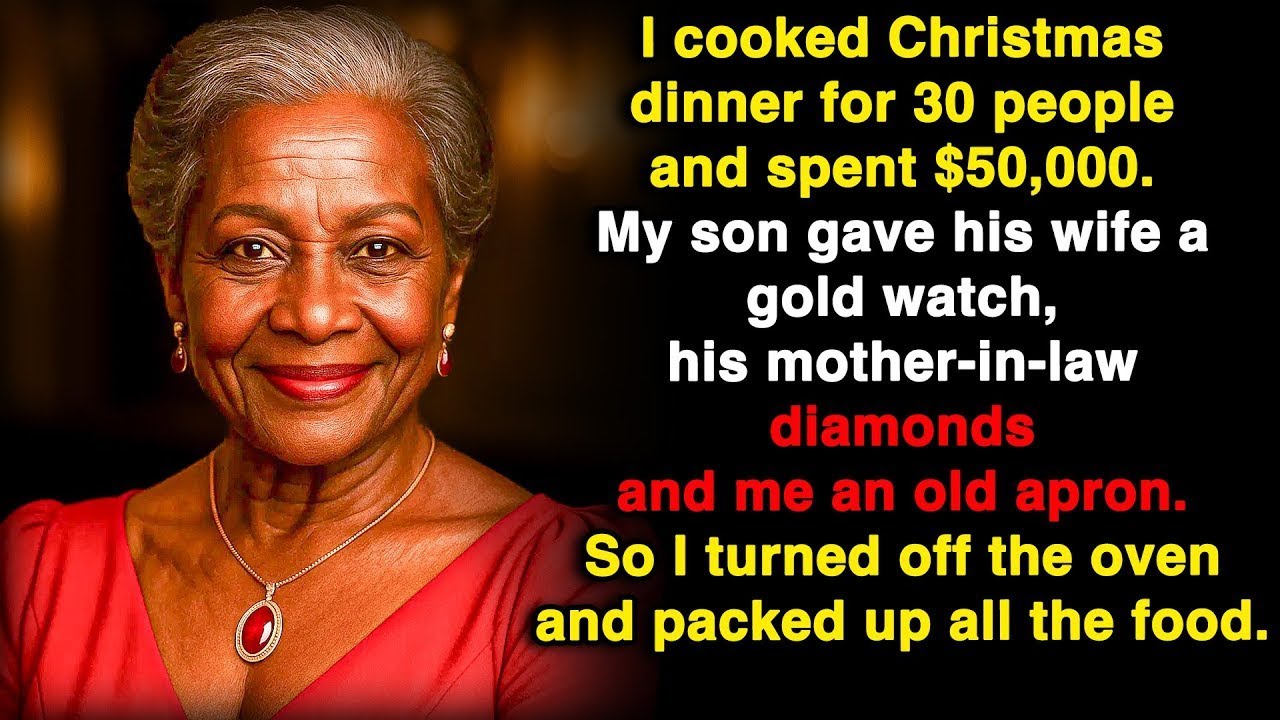 After the way my son acted, I just turned off the oven and quietly packed everything up