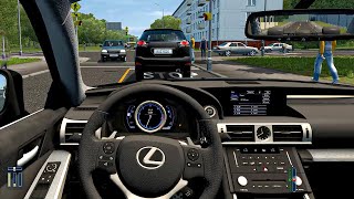 City Car Driving #6 - Lexus IS350 F-Sport | Fast Driving screenshot 4