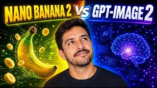 NANO BANANA 2 vs GPT-IMAGE 2: Qual a Melhor IA de Imagem? (Teste Real)
