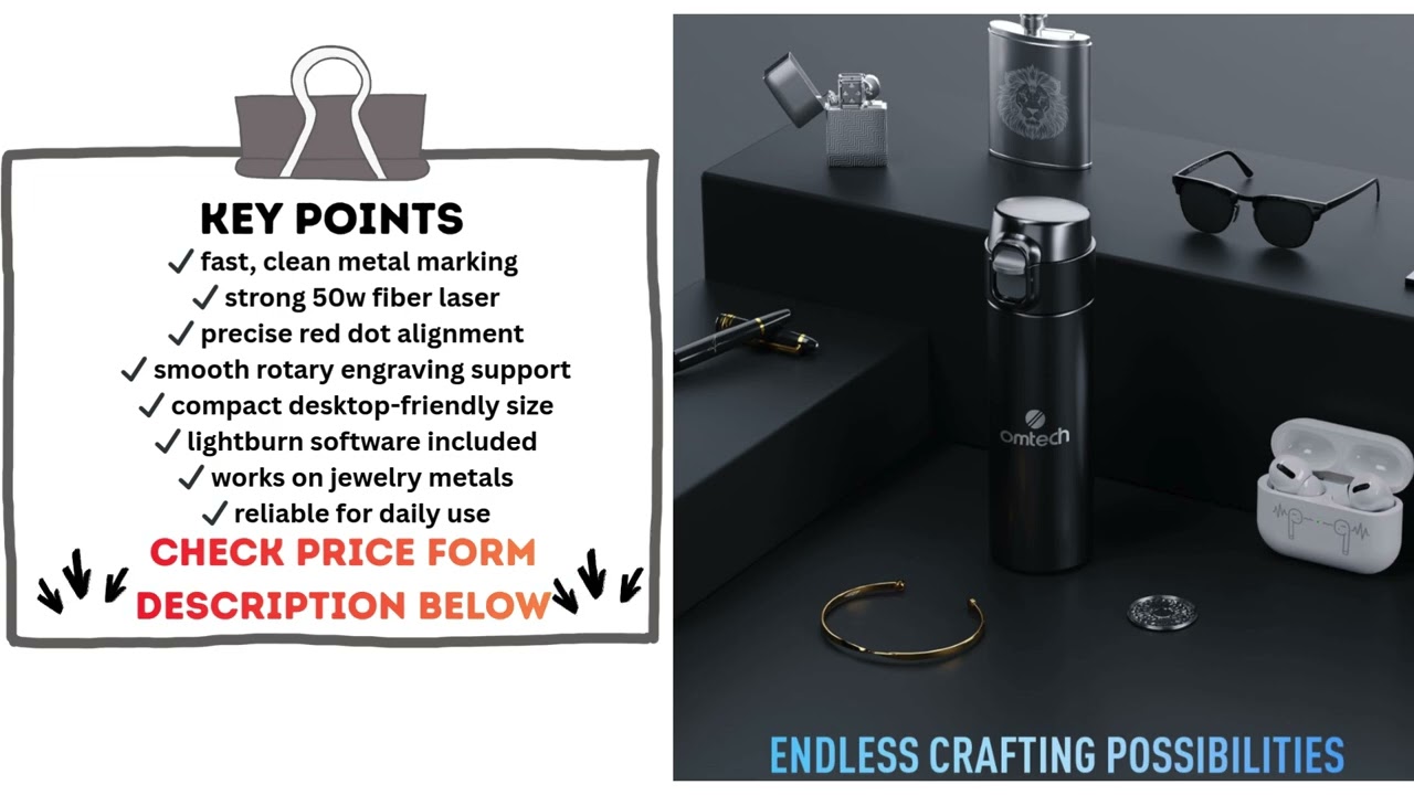 Deep Metal Engraving Results Explained – OMTech short review
