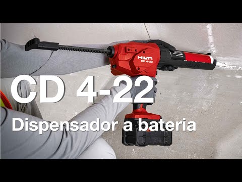 Dispensador a bateria | Saiba como utilizar o CD 4-22 da Hilti corretamente