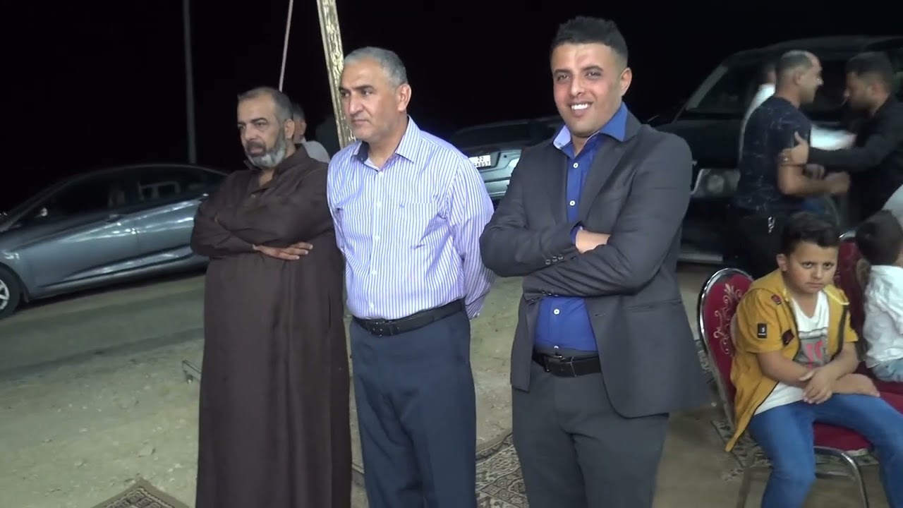 العريس راكان الغويري يحيي الحفل الفنان حمزه الشرعة وشاعر شجاع لاحمد