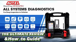 Unlocking Vehicle Diagnostics with Autel MaxiDiag MD806 Pro: The Ultimate Review and How-to Guide |