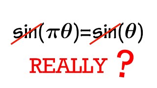 I Know You Wanted To Cancel The Sine, But Really?