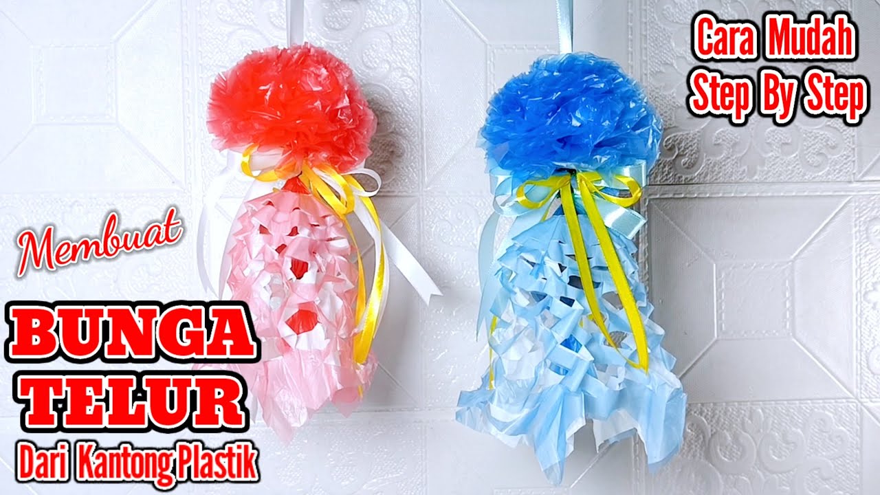 Cara Membuat Bunga Telur / Kembang Telur Untuk Acara Maulid, Aqiqah ...