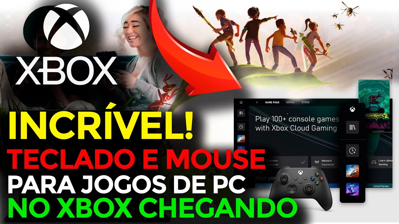 Lista de jogos com Suporte a Teclado e Mouse no xCloud #shorts