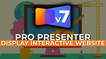 ProPresenter 7 | Show Web Browser with NDI Screen Capture