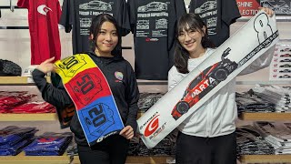 SUPER GT Rd.4 富士間もなく始まるよ〜!なべじゅん&みいがSUPER GTオフィシャルショップから配信中!