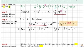 Proof by Induction LCHL eg. 1.2 Series Proof