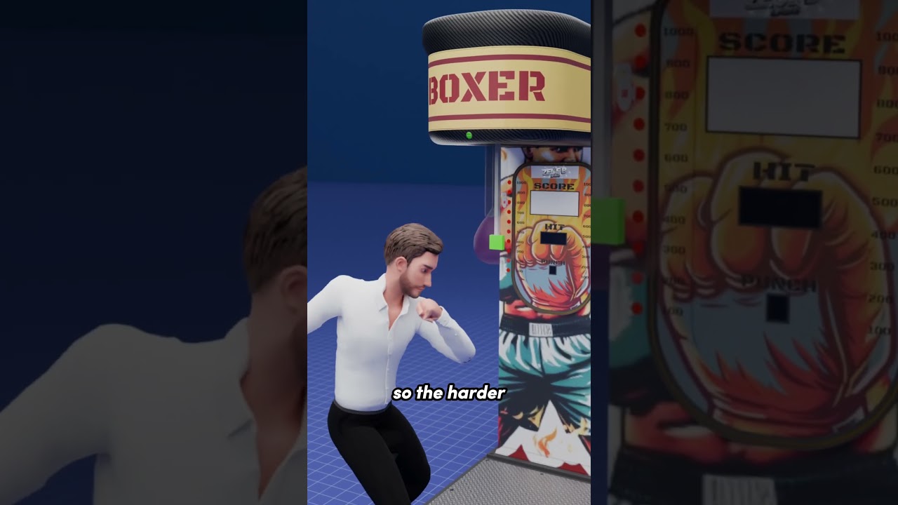 The Truth About The Arcade Punch Machine 💥🥊 #DidYouKnow #ZeusBLabs