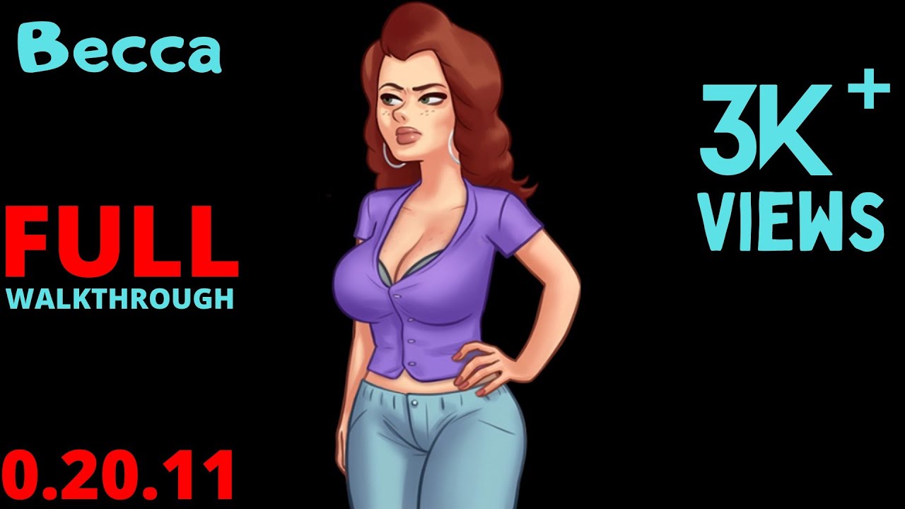 Summertime Saga Becca quest 0.20.11 | Tech update Full walkthrough |  Gamerloop - YouTube