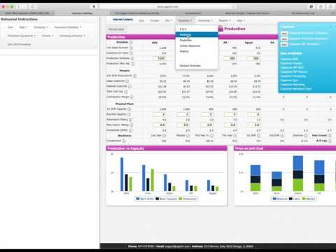 Introduction to Capsim Capstone Simulation - Practice Round 1