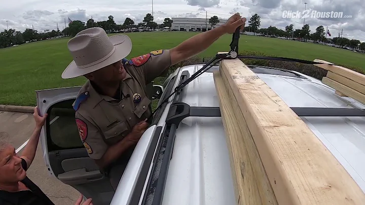 How to properly secure items using a tool called a ratchet strap