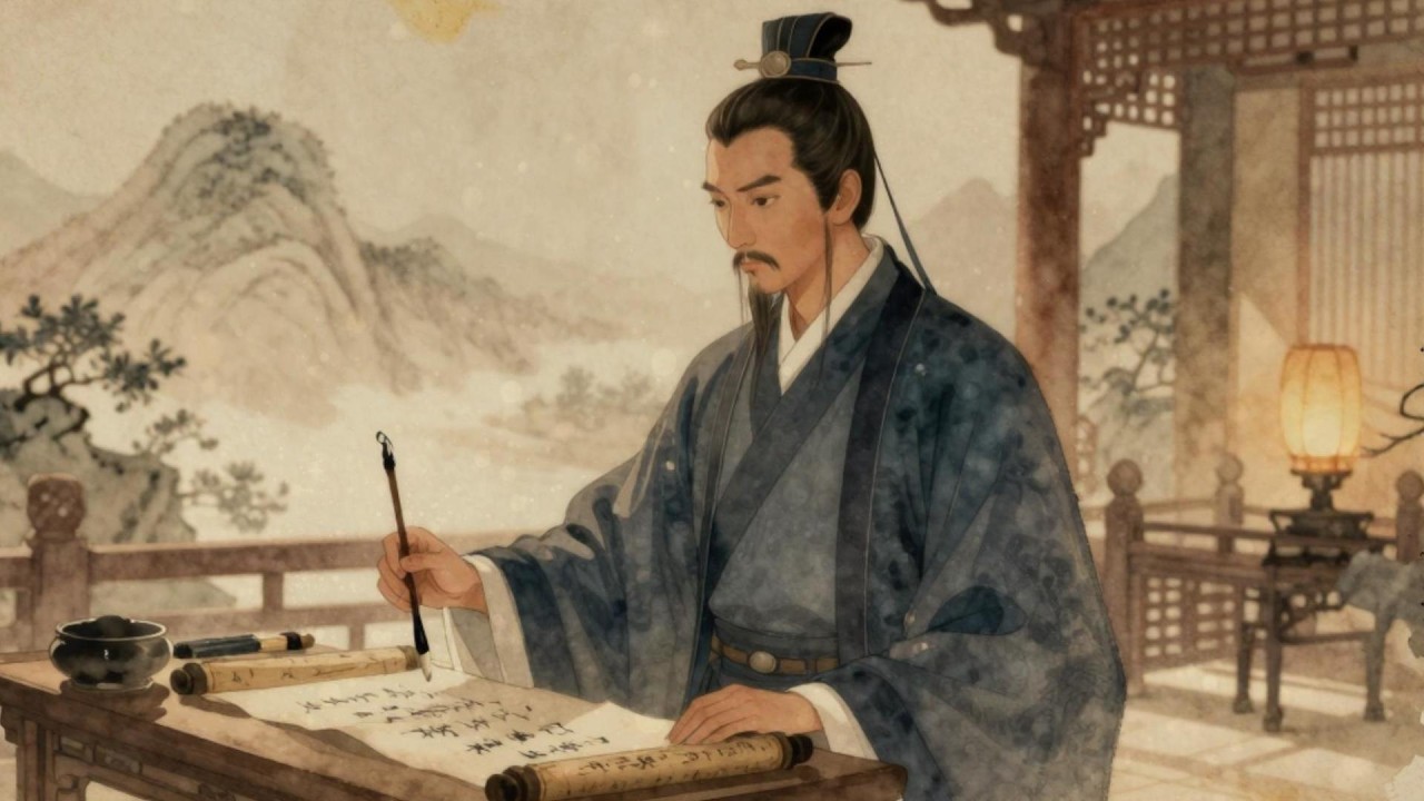 王羲之｜兰亭集序背后的真实人生与魏晋风度｜在妻子眼中，他只是一个执笔入魔的男人