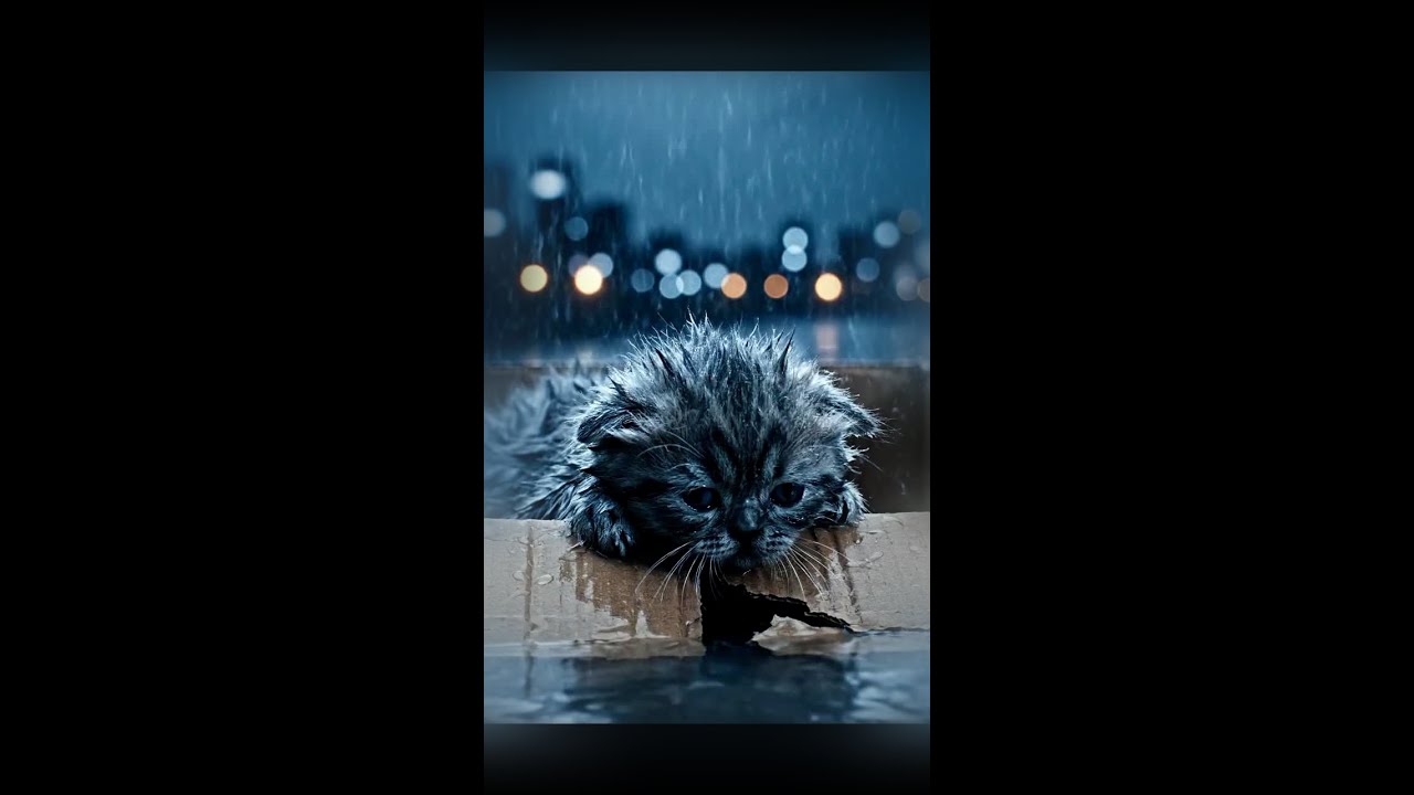 Tiny life in danger with no help 😿 