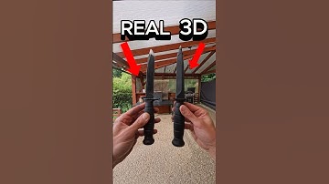 REAL VS 3D Printed Throwing Knife