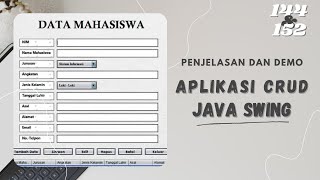 UAS PEMROGRAMAN JAVA // PENEJELASAN DAN DEMO CRUD JAVA SWING