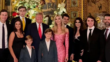 Why Was Melania Trump Missing From Family Christmas Photo?