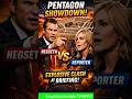 Why are you so rude?" Pete Hegseth lashes out at reporter! Watch the heated moment.,