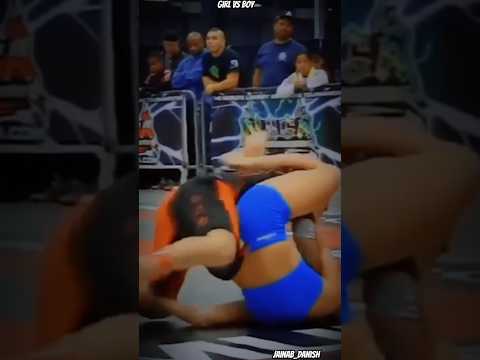 Girl Vs Boy Jiu Jitsu Match Jiujitsu Trending Ytshort Grappling Viral Jiujitsu Youtubeshorts 
