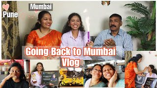 Pune to Mumbai Vlog | Pratiksha Thorat Makeover Academy | Professional Makeup and Hairstyling Course