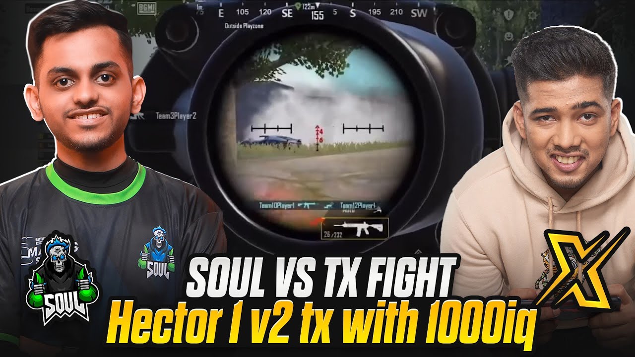 Hector 1v2 TX with 1000iq | SOUL VS TEAM X SPARK - YouTube