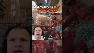 Jynxzi Reacts To The BEST Champion Player🫣 #jynxzi #r6siege #gaming #champion #r6
